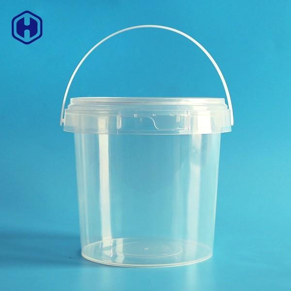 Buy cheap Custom Labels Plastic Round Food Containers Anti Fake Fully Recyclable from wholesalers
