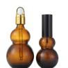 Buy cheap Uniform Spray Volume Essential Oil Dropper Bottles , 30ml / 50ml Amber Glass Bottles from wholesalers