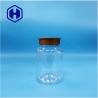 Buy cheap Round Clear Food Grade PET Peanut Butter Biscuits Nuts Candies Pepper Sugar Jars from wholesalers