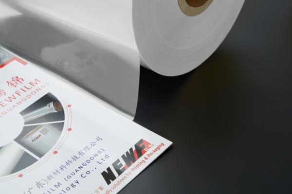 Buy cheap Spot UV High Glossiness EVA Glue PET Lamination Film Transparent 100 Mic 3000m from wholesalers