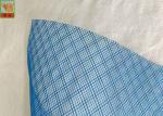 Industrial Plastic HDPE Vacuum Infusion Mesh Diamond Shaped Hole Bule Color