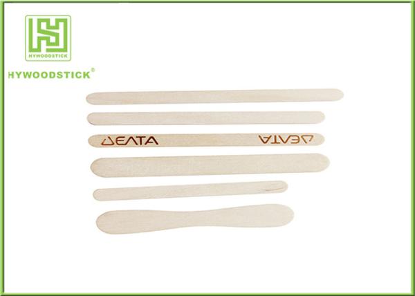 Buy cheap Flat Edge Natural Wood Sticks 100% Birchwood Sticks For Ice Cream from wholesalers