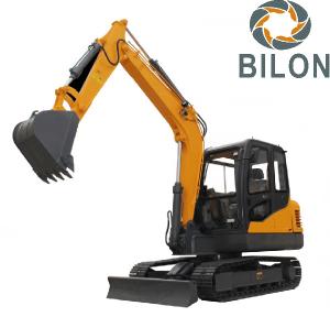China 4.3KM/H Road Builder Excavator , 6500kg Weight Hydraulic Crawler Excavator on sale