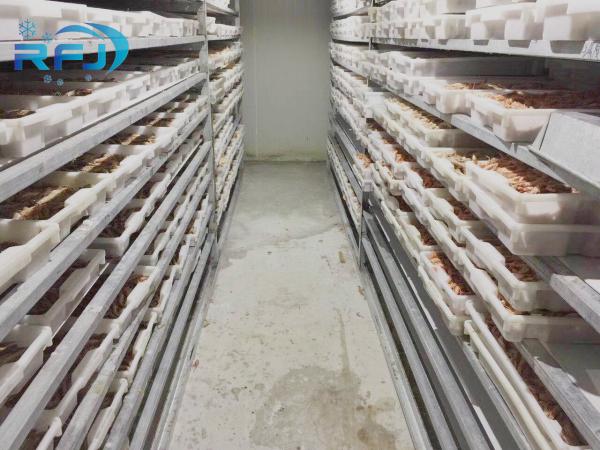 Buy cheap Fresh Tuna Small Tunnel Plate Blast Walk In Freezer Industrial Seafood Iqf Cold Contact Panel from wholesalers