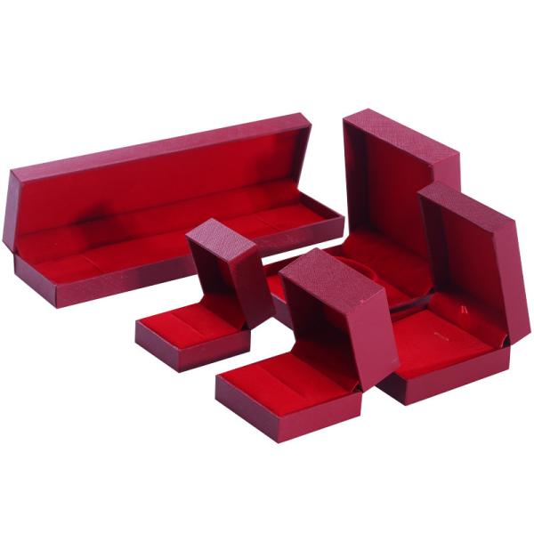 Wholesale manufacturing Luxury square Jewellery Box Personalized Custom high end
