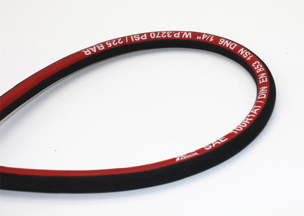 Buy cheap 1/4" Hydraulic Rubber Hose SAE 100R1 One Single High Tensile Steel Wire Braided from wholesalers