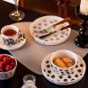 Buy cheap Under Glazed Technique Porcelain Dinnerware Set Ramadan Gift Tableware For 1 Person from wholesalers