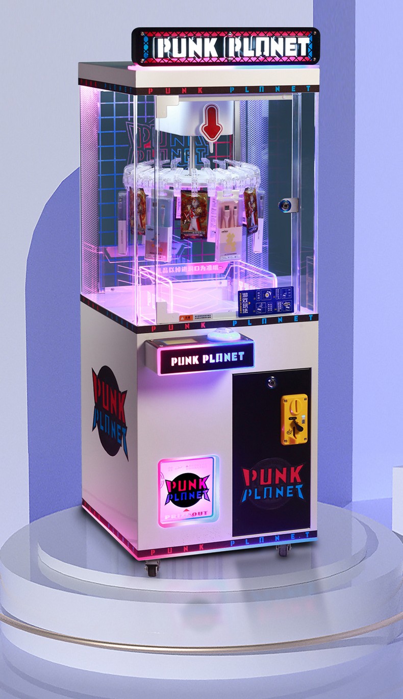 1 Player Coin Operated Mini Claw Machine Clip Gift Game Machine for Customized Fun