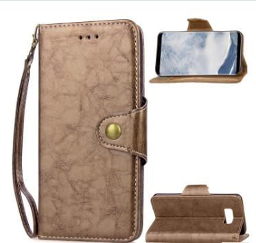Luxury Classical Flip Leather Magnetic Wallet Card Holder Stand Phone Case Cover
