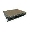 Buy cheap 2 U Rack mounted Fiber Optic Media Converter with 19 inch 16port Media Converter Chassis from wholesalers