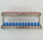 Buy cheap 12 Circuits stainless steel radiant floor heating manifold from wholesalers