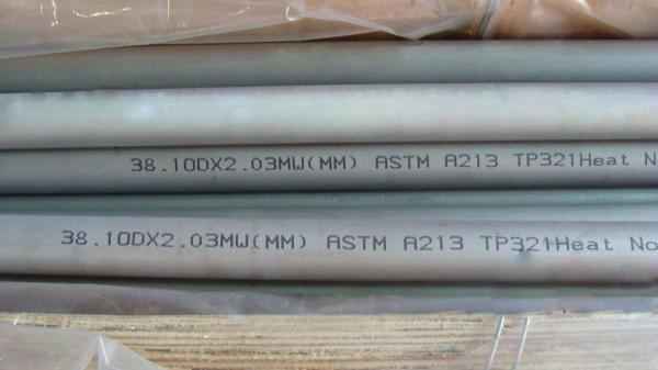 Buy cheap Heat Exchanger High Pressure Stainless Steel Tubing / Pipe ASTM A312 TP321 from wholesalers