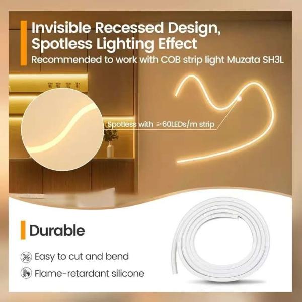Buy cheap DIY Decoration Rgb Neon Strip Light Tubes Custom 12v 24v SFlexible Neon Strip Light For Holiday Decoration Silicone IP67 Waterproof Outdoor Neon Light from wholesalers
