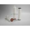 Buy cheap OD 69mm Polypropylene Pleated Filter Cartridge Micron 0.22um Nominal Rating from wholesalers