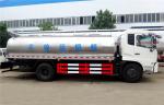 Dongfeng 4X2 Milk Delivery Truck Insulation Milk Truck 10000 Liters Stainless