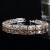 Buy cheap Women's Zircon rhinestone Bracelet high quality classic geometric nail design can open fashion accessories from wholesalers