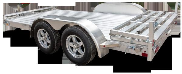 Buy cheap 5 X 3 Tandem Axle Aluminum Trailer , Solid Axle Aluminum Box Trailer from wholesalers