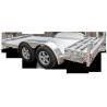 Buy cheap 5 X 3 Tandem Axle Aluminum Trailer , Solid Axle Aluminum Box Trailer from wholesalers