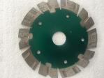 Buy cheap Green Circular 115mm Diamond Cutting Disc / Diamond Tip Cutting Blade from wholesalers