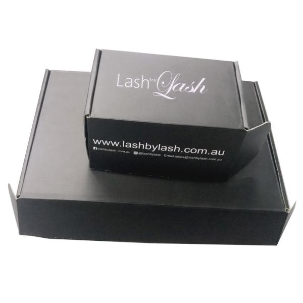 Buy cheap Custom Black Clothing Rigid Cardboard Corrugated Boxes For Packaging from wholesalers