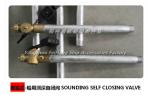 About marine sounding self-closing valve, foot-type self-closed sounding self