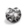 Buy cheap Silver Stainless Steel 304 316 316L 2000lb 3000lb 6000lb B16.11 Socket Weld Cross from wholesalers