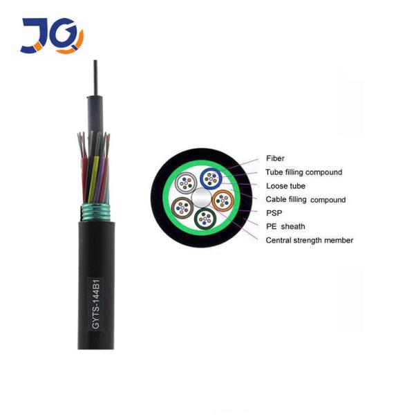 Buy cheap GYTS Single Mode Os1 Os2 G652 G657 Fiber Optic Cable from wholesalers