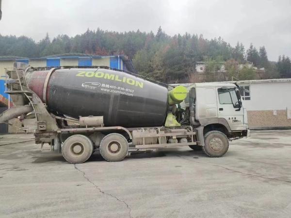 Buy cheap Semi Dry Shotcrete Type 12 Cbm Concrete Mixer Trucks By Zoomlion 2017 from wholesalers