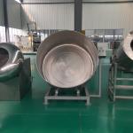 100kg/H Low Noise Peanut Coating Machine Coated Peanut Pot For Food Factory
