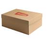 Buy cheap Handmade Custom Printed Corrugated Box For Shoes Clothing Packing from wholesalers