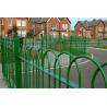Buy cheap Playground Decorative Steel Palisade Fencing Bow / Roll Top European Standards from wholesalers