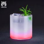 Vodka Hand Blown Crystal Tumbler Glasses Electric Painting