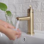 304 stainless steel CUPC Faucet 1.5 GPM Flow Rate Lead-Free Durable water