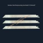 Stainless Steel Reciprocating Saw blade 9"x19mmx6T,Cutting Wood,Frozen Meat