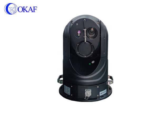 Long Range Thermal Imaging Camera CCTV Surveillance PTZ Camera Uncooled Detector