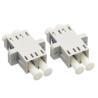 Buy cheap Duplex Om1 Om2 Fiber Optic Adapter Telecom Ut LC Upc To LC Upc from wholesalers