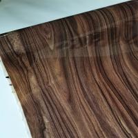 Buy cheap High Flexibility Wood Grain PVC Film 1400mm Width OEM ODM Available product