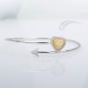 Buy cheap Muonionalusta Meteorite Bangle Heart Cupid'S Arrow Bracelet 58mm Diameter from wholesalers