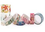 Mutlicolor Single Sided Adhesive Kawaii Decorative Washi Tape