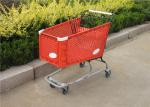 Fashionable Plastic Shopping Trolley Plastic Grocery Carts With Baby Seat