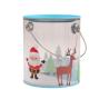 Buy cheap 100*100mm Round Clear Plastic Paint Bucket Pail With Metal Lid And Handle from wholesalers