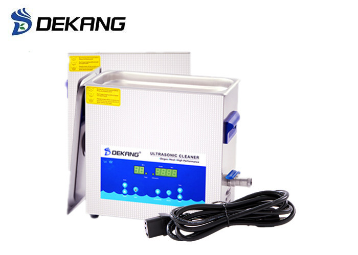 Square Shap Digital Ultrasonic Cleaner , 3.6L Ultrasonic Glasses Cleaner