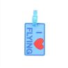 Buy cheap Wholesale Custom Soft PVC Travel Name Tag Personalized Silicone Luggage Tag from wholesalers