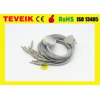 Buy cheap Nihon Kohden 10 lead wires EKG cable for Cardiofax Q ECG-9130K ECG-9130P product