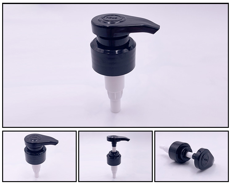 400mm 4ml Ribbed Smooth Plastic Lotion Pumps Custom Color