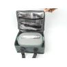 Buy cheap Oxford Fabric Eco Friendly Insulated Lunch Bag OEM Built-In Mesh Pocket Grey from wholesalers