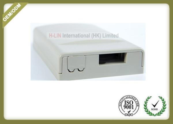 Buy cheap ABS Material Fiber Optic Tools , 2 Cores Fiber Optic Termination Box With SC APC Adapter from wholesalers
