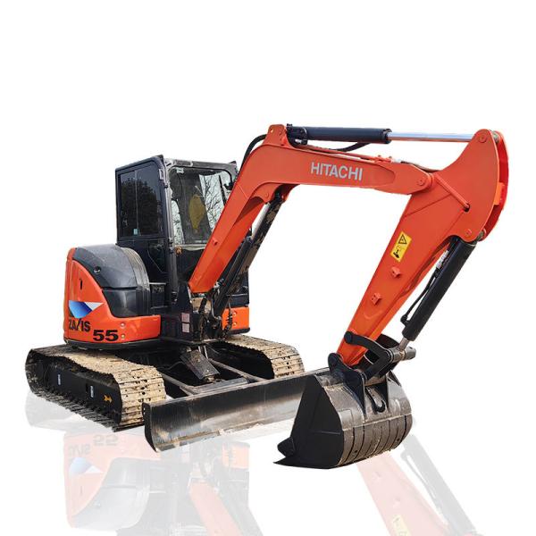 Buy cheap Used Hitachi ZX55 Excavator 0.2m3 Bucket Capacity 30kw Rated Power from wholesalers