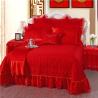 Buy cheap Modern Style 100% Organic Cotton Quilt Home Sheet Sets Comforter Bed Sheet 8 pcs Set Bed Cover PVC Bag from wholesalers