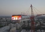 Glass Transparent Outdoor Advertising Led Display Screen With Full Color